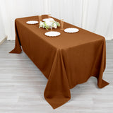 Unleash Your Creativity with the Cinnamon Brown Reusable Tablecloth